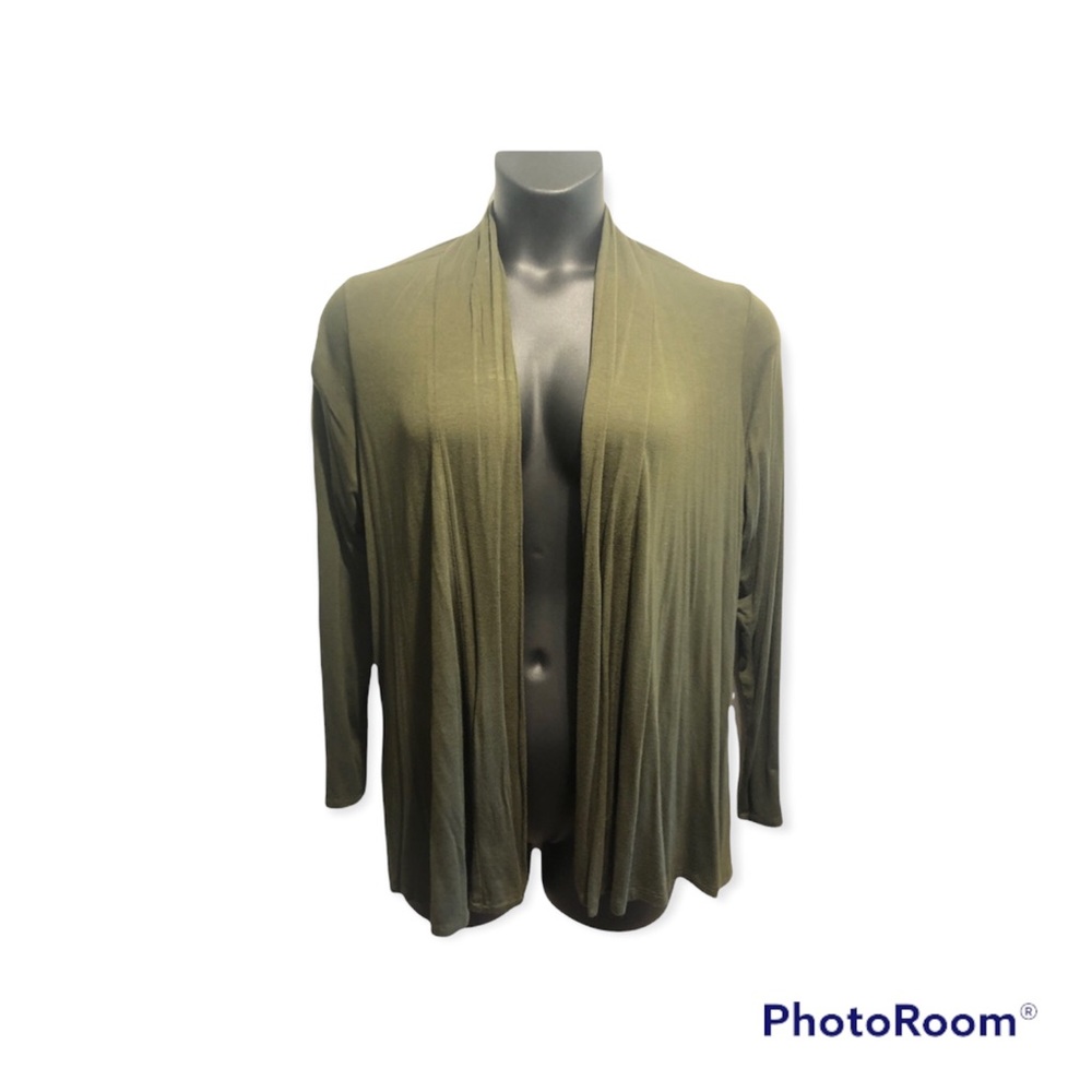 Olive Green Cardigan